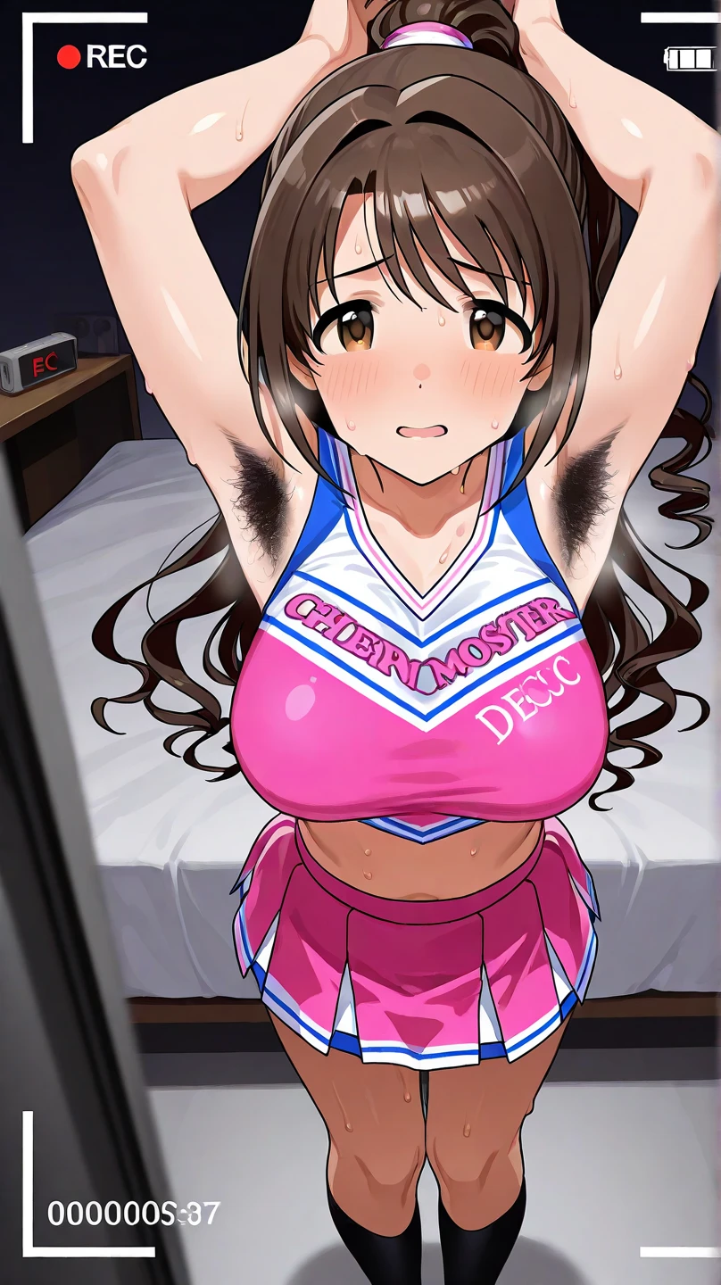 hug, Elegant lady, (upper body only), anime style: 1.8, anime drawing, ultra detailed face, ultra detailed body, 4k, Sumergai Lee Noriega, (standing), best quality, anime style, hires, highest definition, digital blending, bold drawing lines, ((wwe wrestler), (location: wwe arena, crowds watching), ( slim body, long belly, (strong biceps), , off-shoulders, closed fists, (curvy: 2.8)), ((topless, nipples, torn trousers, belt, single white gloves, collar, elbow protector)), victorious, winner, excited, (big breasts, smile), (big eyes, brown eyes), (), (brown hair, loose hair, curly hair, wavy hair, long hair, missy hair), 27 years old,
