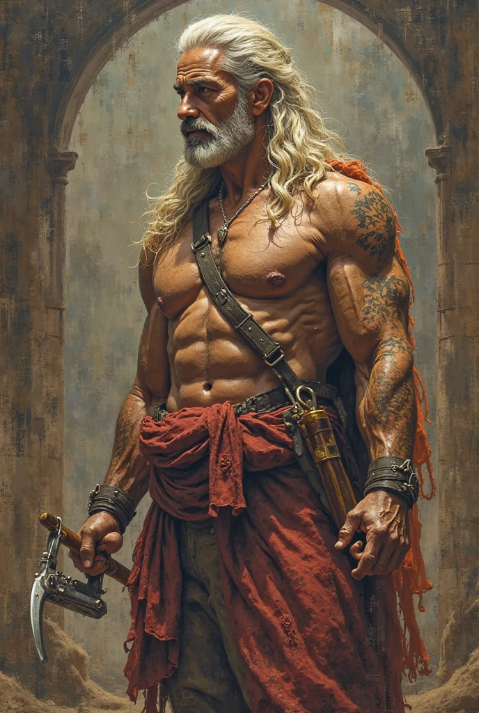 Albert Einstein as a barbarian from dungeons and dragons, lean muscles, DnD, in the style of realistic and hyper-detailed renderings,dungeons and dragons, 8k, detailed eyes, perfect eyes, epic , dramatic , fantastical, full body , intricate design and details, dramatic lighting, hyperrealism, photorealistic, cinematic, 8k, detailed face, Dramatic photo,epic photo, whole body,barbarian --auto --s2