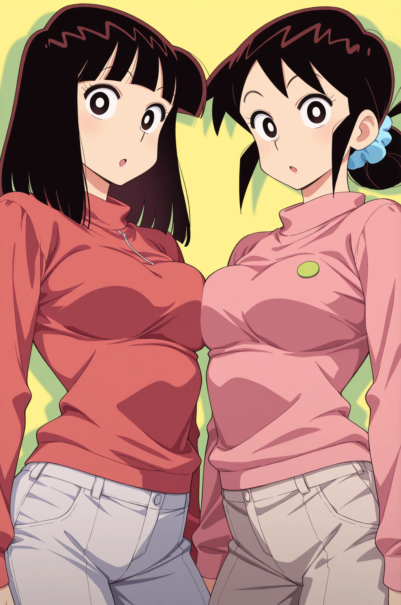 Bulma and Videl wet from their vagina