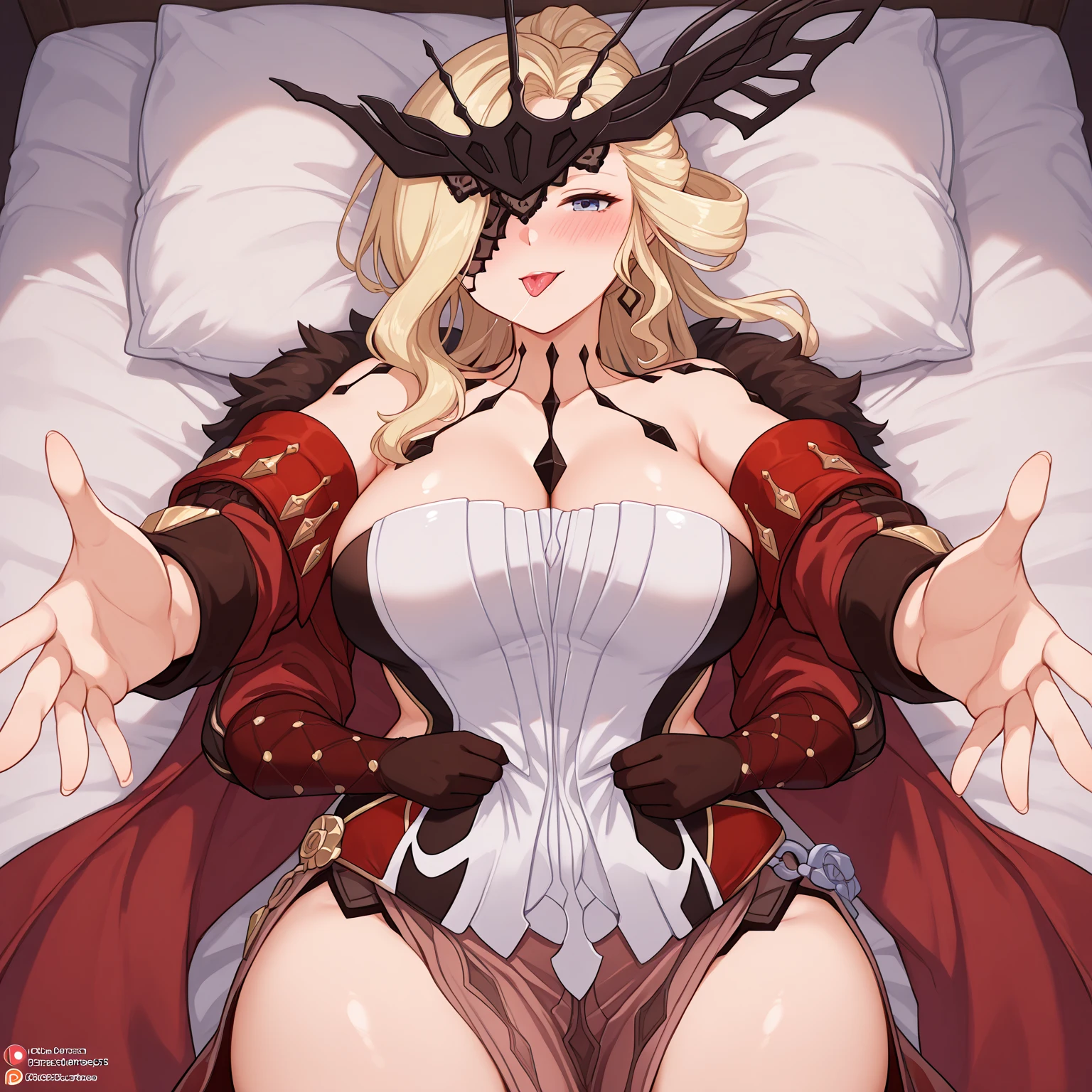 Sexy seduction beauty is having