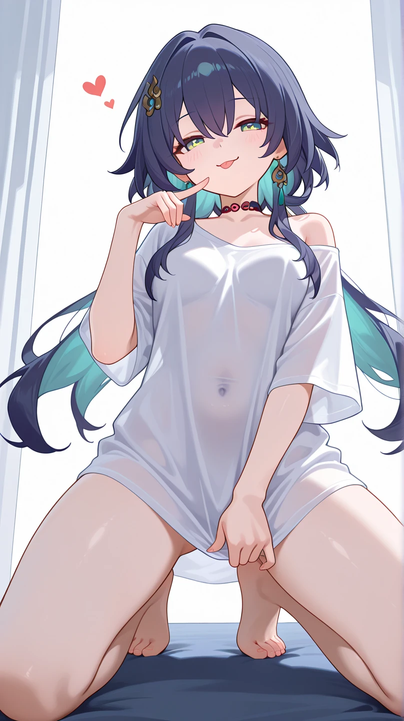 shanpuuranma, large_breasts, standing, solo, (white lace bra),(white lace panties), masterpiece, best quality, detailed face, detailed eyes, highres,blush, , nipples ,upper body , full color,(from behind),(big ass),(show ass)