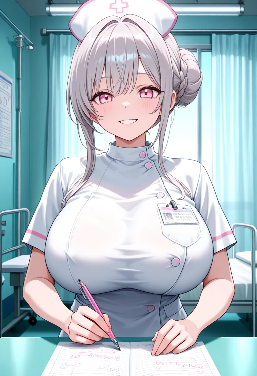 nurse uniform,hospital, latex nurse suit,nurses,busty,elbow gloves,labcoat,silverhair woman,white eyes , gigantic boobs ,medical instruments,asian nurse,two nurses,speculum,examination room,oversize boobs, ,big ass ,strap on, lay on table ,legs spreaded,giving birth,gyno chair , dentist,Milf,latex,red uniform.