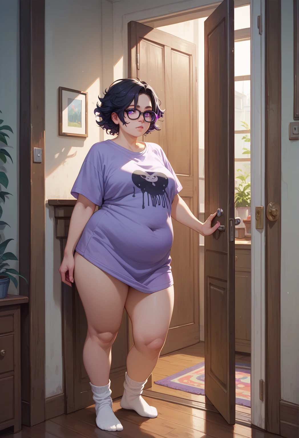 full bodyesbian, Solo, By bangs, Auntie, A sagging breast, endure, Fashionab, ((top-quality、8K、tmasterpiece、Portrait:1.3))1 Japan Woman, Wrinkles at the corners of the eyes, Plump body, ((nipslip、panties on :1.5)) , Original, (Perfect litthing), 50 years old hot mom, Mature female body set, Lace lingerie big breasts,Pantyhose,high-heels,crouched,Fork the legs (mature), Wrinkles at the corners of the eyes, Ultra-realistic skin is natural,(Best quality, 8K, Masterpiece: 1.3)),Solo, Japan, middle aged women, Beauty, Very fat, 52 years old, Short hair,, Wrinkles at the corners of the eyes, full bodyesbian, Laughing, winking, Messy room solo, Japan, middle aged women, Beauty, fatness, great big breasts,独奏,(:1.3),thick thight,upper legs,Wide buttock,ninja clothes,dent in the skin,Double tail,blond hairbl,ssmile,cheerfulness,(Transparent lace lingerie:1.4),cparted lips,plumw,Beds,exposed midriff,protruding areolas,gigantic cleavage breasts,4K,Dewy,omao,pubes,Armpit hairy,Breast choking,Ninja elements