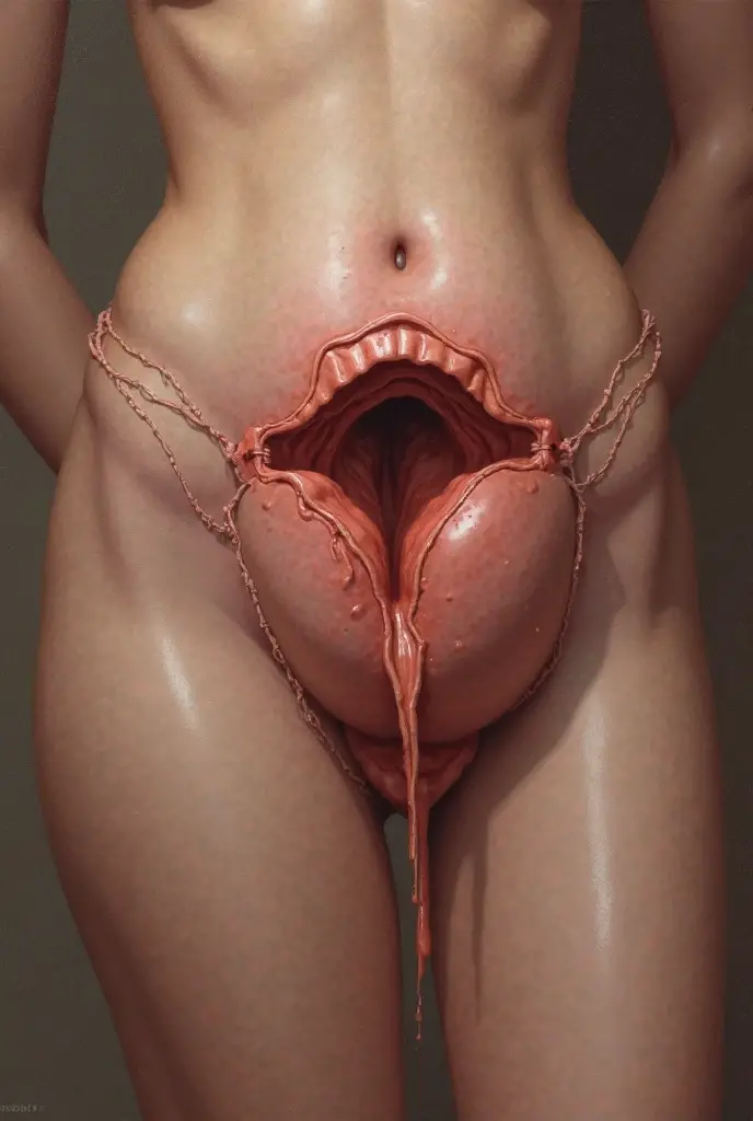 1girl, ((flat chest)), ((peal skin)), ((((((vulgarity)))))), (((saliva trail))), ((((ahegao)))), ((perspired)), ((open mouth)), (tongue out), (((((rolling eyes))))), (((saliva)))), (((trembling))), ((sweat)), steam, (slender body), lying, ((spread legs)), ((((spread vagina)))), (((hold own thighs))), ((creampie)), pov, pov hands your thighs, bare stomach, 