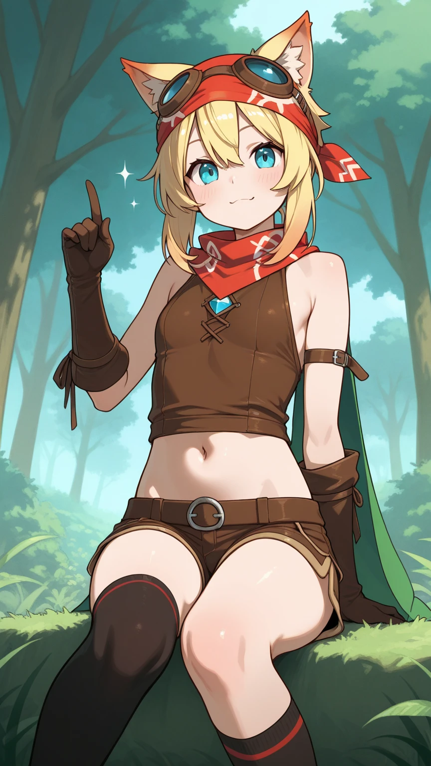 ((highest quality)), ((masterpiece)), (be familiar with),Clementine,Overload,nsfw,Sleeveless sweater,shawl,pants,Bewitching Smile