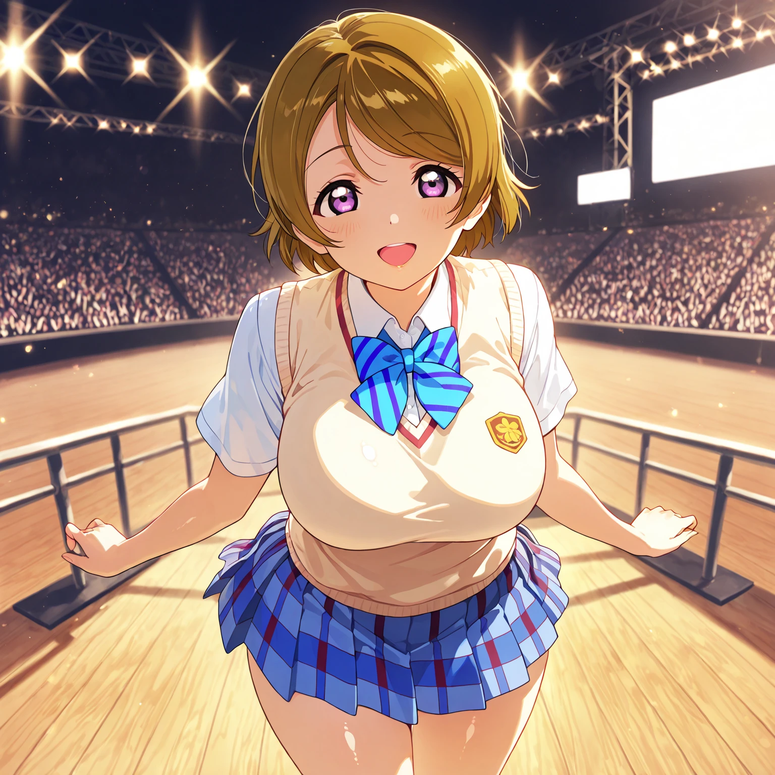 ((University: 1.5)),((Universityのlecture hall: 1.35)),((BackgroundOn stage: 1.35)),((lecture hall: 1.35)),((High ceilings: 1.5)),((Background客席: 1.35)),((On stage: 1.35)),((Background男の学生: 1.35)),((Background: 1.35)),((lecture hallのステージ: 1.35)),((彼女はlecture hallのステージの上にいる: 1.35)),((BackgroundOn stage: 1.35)),((Saggy breasts: 1.35)),((Breast compression: 1.35)),((Disproportionate breasts: 1.34)),Intricate body details,(Curvy: 1.3),Thick thighs,((Voluptuous body)), Glowing Skin,((巨大なSaggy breasts)),((Large cleavage exposed: 1.5)),(Plump body: 1.32),(Sensual: 1.4),(Slut: 1.4),(Crushing Breasts: 1.35),(sexyなポーズ: 1.4),Venus Body,((Female organ: 1.35)),((Pussy: 1.35)),((vagina: 1.35)),((labia majora: 1.35)),((labia minora: 1.35)),((clitoris: 1.35)),((uterine orifice: 1.5)),((vagina: 1.5)),((vagina内: 1.5)),((Mammolo: 1.5)),((Open up: 1.5)),((彼女はFemale organを左右に開いている: 1.5)),((Highest quality)), ((masterpiece)), (detailed), One person, sexy,((Orange Hair:1.5)),((blue eyes)), Droopy eyes,((Huge breasts: 1.35)),((Huge breasts: 1.35)), ((The biggest breasts in the world: 1.35)),((Long breasts: 1.35)),((Huge Breasts: 1.35)),((Huge Breasts: 1.35)),((NUDE: 1.5)), ((Completely naked: 1.5)),((nude: 1.5)),((She has her legs open: 1.35))((smile)),Eroge,ErogeCG, Nipples,Areola,((Nasty Beautiful Girl:1.5)),((short hair:1.5)),((Hair length is shoulder length:1.5)),((Outward-Flicked Hair:1.5))