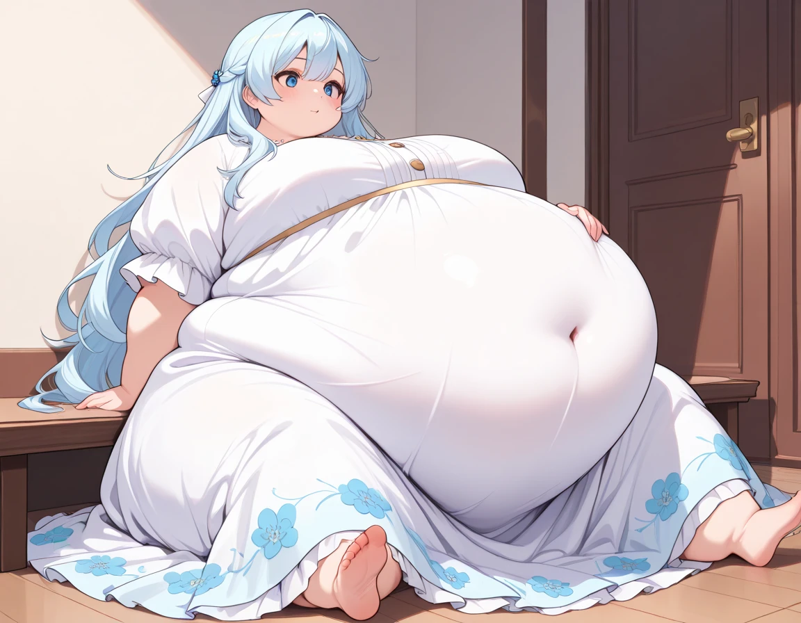 Huge belly 