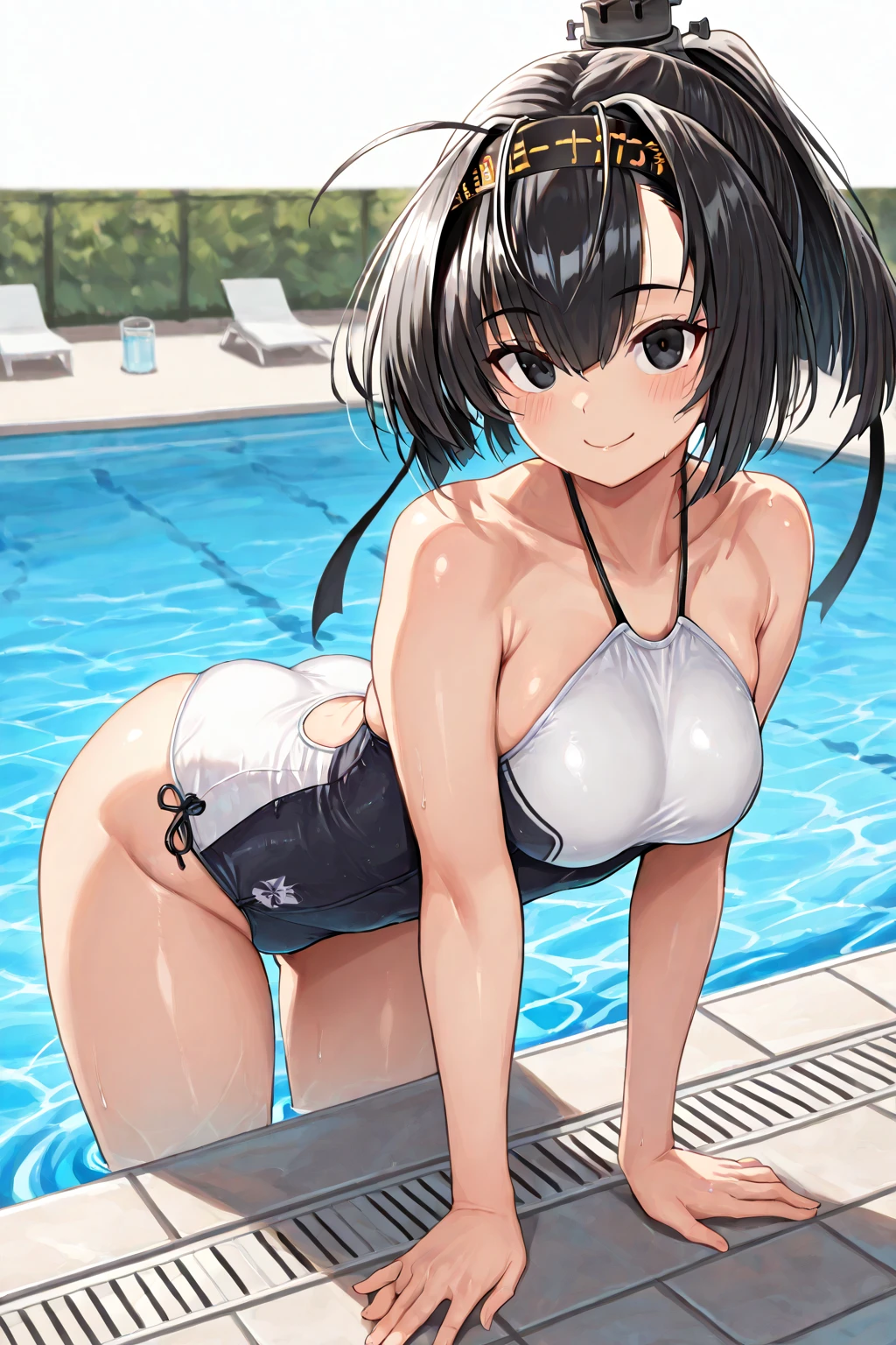 pieces fly、masterpiece、highest quality、Super detailed、High resolution、High resolution、8K portrait、Unity 8k壁紙のHigh resolutionCG、unity 8k wallpaper、cute:1.5、change:1.5、Highly detailed CG unity 8k wallpaper、realistic、real person、cute、 portrait photography、shiny skin、High resolution、(16 years old:1.2)、(1 girl)、beautiful clear eyes、very detailed explanation、delicate face、nice lips、slender body、thin waist、thin legs、(Poolside:1.6)、
1 girl, cute, perfect face, seriously, (blush:1.5),
big breasts,((nude:1.2)),(((nipple))), Detailed description vagina,Show vagina,spread your legs,spread your pussy,((cum in vaginas:1.3))、((think back:1.5))