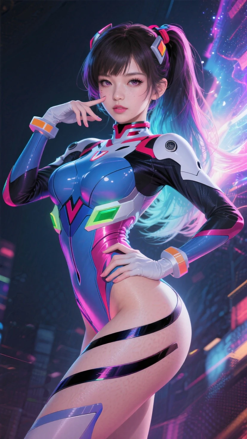 There is a woman sitting on a chair, cyberpunk anime girl, female cyberpunk anime girl, cyber school girl, Cyberpunk 2 0 y. o model girl, dreamy cyberpunk girl, Digital cyberpunk anime art, muted cyberpunk style, Cyberpunk costumes, anime cyberpunk art, trending on cgstation, cyberpunk anime girl mech, cyberpunk anime art, cyberpunk femme fatale,Student style,guard