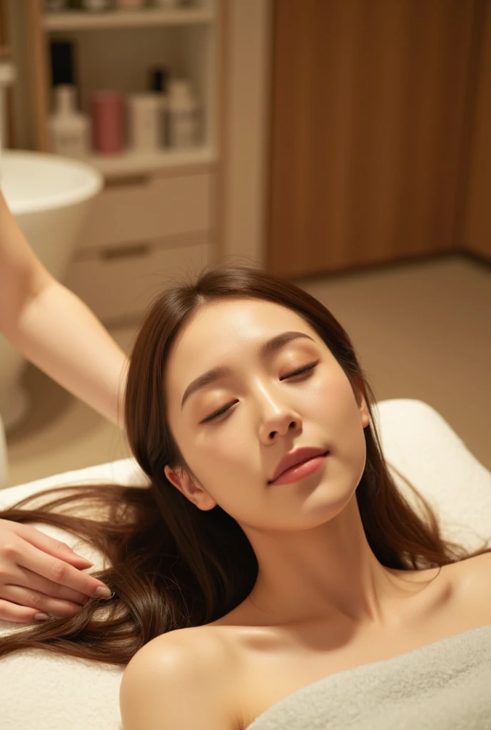 Massage、Beauty、4K、An illustration