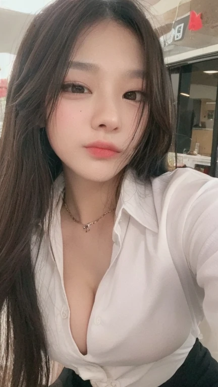 (8k, Best Quality, Masterpiece, Ultra High Resolution: 1.2) Japanese beauty Yuki(detailed_face), student uniform, D cup