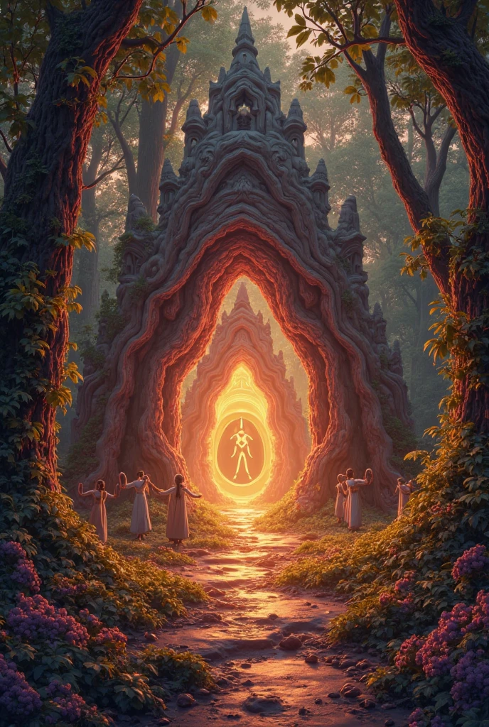 A high-resolution brightly lit photorealistic photograph of an ancient rain forest with criptic symbols of tribals and alienish paterns on the tree trunks glowing in uv colours blury glowing lanterns on the trees in the forest cinematic cyberpunk uv lightings in the background smog and misty fog in the atmosphere broken ruins of ancient goddess skulptor glowing in uv colours The photograph is styled like a high-end lifestle magazine. The photograph has a light bright happy feel. Use a high-resolution 16k camera with a 2:3 aspect ratio, a raw style, and a quality setting of 2 to capture this vibrant scene
. 32k, full ultra hd, high resolution, photorealistic, natural lighting, ultra realistic photo, high quality, HDR, high resolution, smooth and delicate skin, noble and elegant, ultra-realistic photography vibe, shot with Canon camera, intricate details, 32k --ar 16:9 --s 750 --v 6.1
