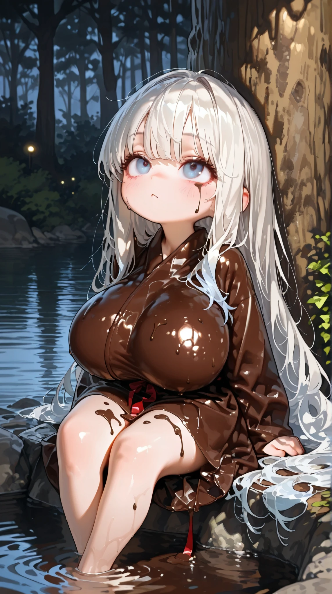 masterpiece, ultra realistic, 32k, extremely detailed CG unity 8k wallpaper, best quality
(masterpiece, best quality, highres, high resolution:1.2), extremely detailed, realistic, intricate details, 1girl, solo, orgasmic facial expression, blush, beautiful face, ((clothes lift)), (armpit) (thick thighs, wide hips), (cinematic lighting, sunlight, volumetric), looking at viewer, facing viewer, from front, cowboy shot, (masterpiece,best quality:1.5), (nsfw:1.3), (much urine on vagina:1.2), (gigantic breasts:1.3), (one arm up), lying spread legs, lay, (vaginal:1.2), hair let down, (mud on body, mud on vagina:1.3), sex, (In a rice field), open clothes, aatakane, long hair, hairband, wearing transparent clothes, shy ,