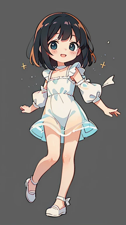 actor、ちいさなスーパーIdol、shy person、Tan Skin、(10歳のgirl)、(Beachで泳いだり)、(Wet school uniform)、(Wet and see-through uniform)、(Laughing)、((highest quality、8K、masterpiece:1.3))、girl、White Dress:1.1、Cute girl、Primary school students、Young Girl、(Flat Chest)、(Small breasts)、(((Acup)))、bust75centimeter、Idol、Droopy eyes、yellow、Small and delicate body、Slender、Super detailed face、(Big eyes:1.2)、Make your eyes clearer、double eyelid、Ultra-high resolution,、Wide forehead、No makeup、Realistic eyes and facial details, Perfect teeth alignment、Perfect eyes and a perfect mouth、 Cheerleader、スクールSwimwear、Bloomers、1girl、Gravure pose、ponytail、Charm、髪をかき上げながら笑顔でWink、Beach、mini skirt、gold、Beautiful Supermodel, Dark Eyes、Wink、Swimwear、bikini、slender、(Acup)、Fairy、ballerina、Shiny satin fabric、Pool Party、Perfect Face、Perfect Eyes、Narrow waist、ribbon、beautiful girl、(Short Hair)、ribbonの髪飾り、Garter Ring、マイクロbikini、(masterpiece), Beautiful Face, 、 Beautiful Eyes, Black Hair, very cute, 8 Life-size,8k resolution, elegant, Approaching perfection, A stunningly beautiful 10-year-old girl(1girl:1.1), Ultra-high resolution, Best Quality, Small round face, Big eyes, Highly detailed face and eyes, Slenderの, Thin thighs, Make your legs thinner,