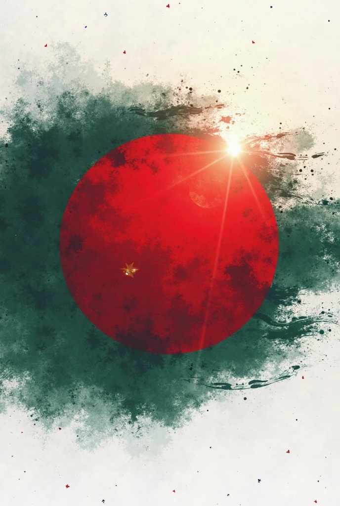 Bangladesh and Pakistan flag exhaust
