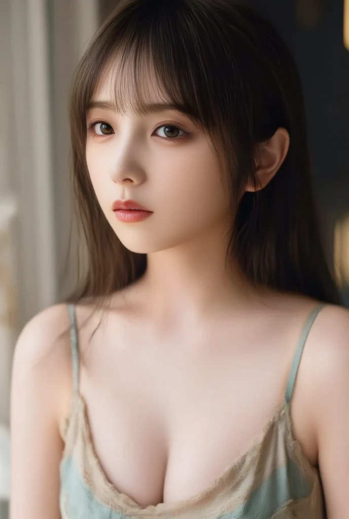 best quality, masterpiece, portrait, a photography of a beautiful girl, detailed face, seductive, (blush:1.2), (((sfw))),
<lora:pureInnocentGirl_v10(Pure_Innocent_girl):0.5:ALL>, Pure_Innocent_girl, pureerosface_v1, (face closeup), pov, (((depth of field))), pale and lustrous skin,
flat chest,
petticoat,
High-top sneakers,
