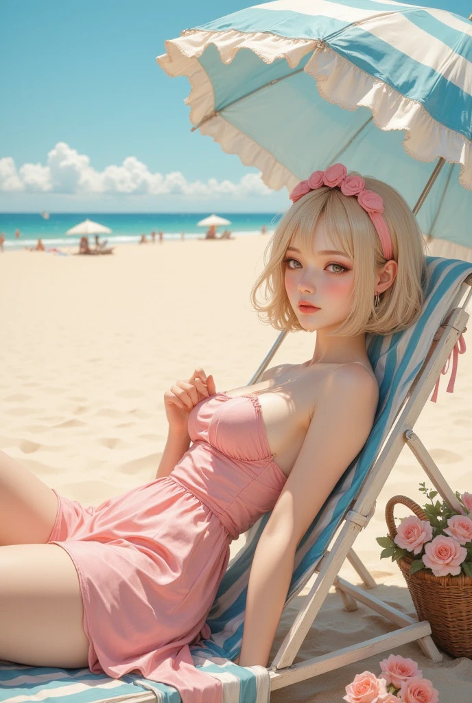 Menina bonita de anime