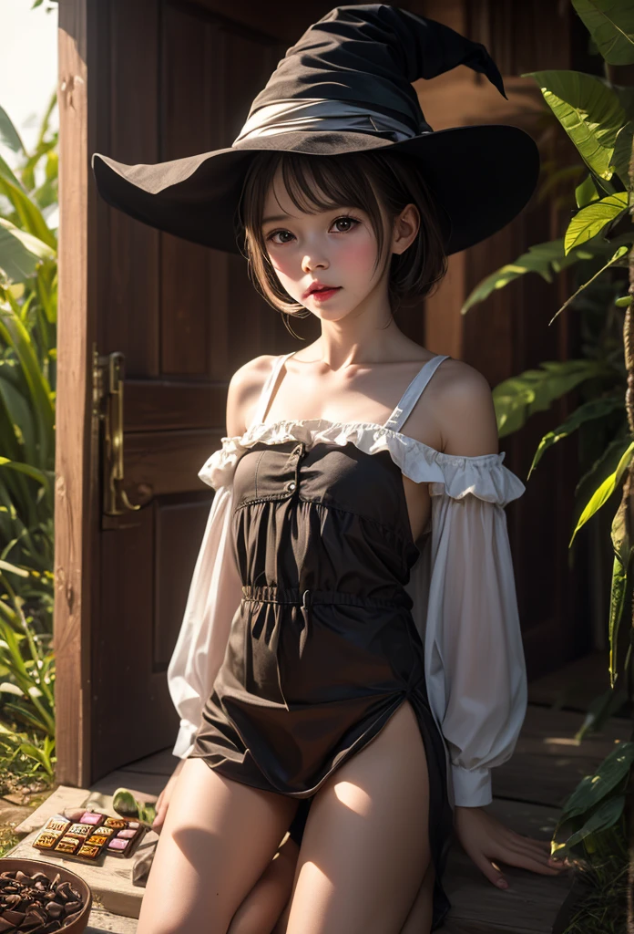 (best quality:1.2),(ultra detailed,highres,HDR,8k,3D,realistic,photorealistic,super fine,effects,official art,detailed background), ((very happy smile,young,Japanese,detailed beautiful face):1.3), ((Happy days),(round face,small face beauty):1.3), (dynamic pose:1.3), (head to thighs:1.3), ((Headdress made of delicate lace),(A large hat made of delicate lace),(A cloak made of delicate lace),(Long gloves made of delicate lace),(Mini dress made of delicate lace),(One-piece underwear made of delicate lace):1.3), (gothic style jacket:1.2)([Italy] Amalfi Coast:1.3)(wide angle:1.3)