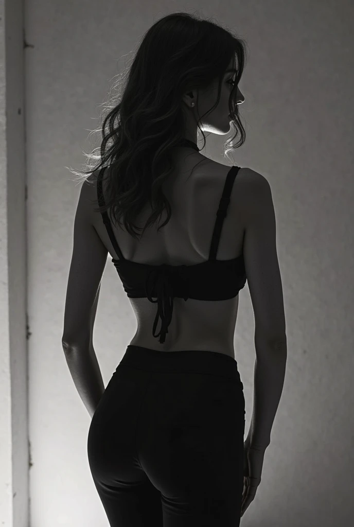 RAW photo,dark,moody,hazy atmosphere,35mm focal lenght,underexposed,cold,candid photograph,artistic,full body,photo of a beautiful,influencer,45yo Dutch mom,detailed skin,fully naked,looking at viewer, mom bod,candid pose,dim room,blue light, film grain, kodak color, instagram LUT