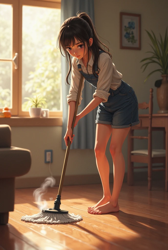 a middle aged woman with curlers in her hair wearing slippers, sitting on a throne-like armchair, cleaning supplies like a bucket, mop, and broom at her feet, detailed intricate crown on her head, warm lighting, Photorealistic, vibrant colors, high quality, 8k, hyper realistic, masterpiece, award winning art, (Best Quality,4k,8k,high resolution,Masterpiece:1.2),ultra detailed,sharp focus,(realist,photorealist,photo-realist:1.37),Very detailed face,extremely detailed facial features,hyper realist skin texture,extremely fine details,intricate details,detailed eyes,Detailed nose,detailed lips,detailed facial expressions,intricate facial anatomy,intense lighting,dramatic lighting,changing lighting,cinematic lighting,chiaroscuro lighting,dramatic shadows,dramatic moments,vivid colors,intense colours,Deep contrast,cinematic depth of field,cinematographic composition,cinematic camera angle