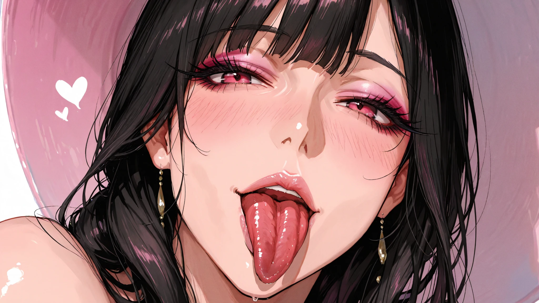 (vulgar),Juliana Tokyo,Japan,tareme,super breast,Sweaty skin,vulgar secretions,vulgar disco club ,fellatio,cum,pov,face up,mature tender woman,sucking penis, solo, (black hair),wavy hair,licking penis,tareme,(excessive cum in mouth),look at viewer,pov,cute green eyes,peace sign