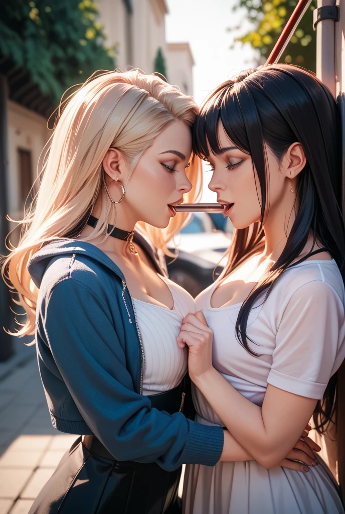 beautiful british womens, detailed face, queens blade, soft lesbians