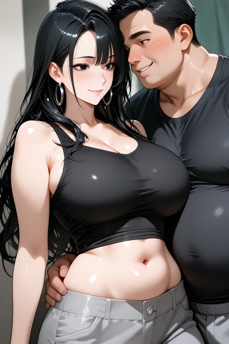 high quality, (28 years old japanese wife), (detailed eyes), (black long hair), (abs), naked,(shiny skin), (detailed puffy nipples), (large breasts),(spread legs), (orgasm:1.3),hemp roped, bind breasts, behind hands,