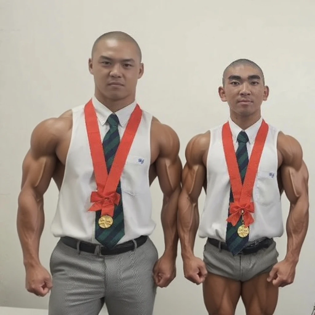 Wataru Masaki,Japan GV,2 males,barechested,musculature