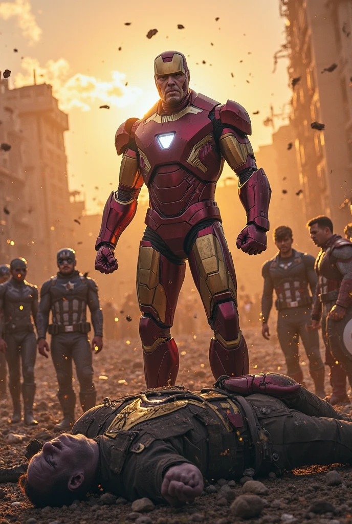 Scene 27: Victory Seized
In a twist, Tony Stark plan comes together. He defeats "Crumbs" in a final, decisive move.

