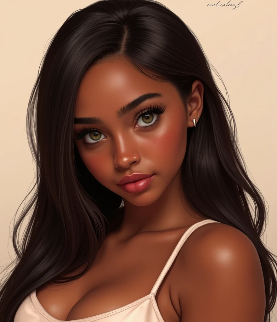 ((best quality)), ((masterpiece)), (detailed), perfect face dark skin