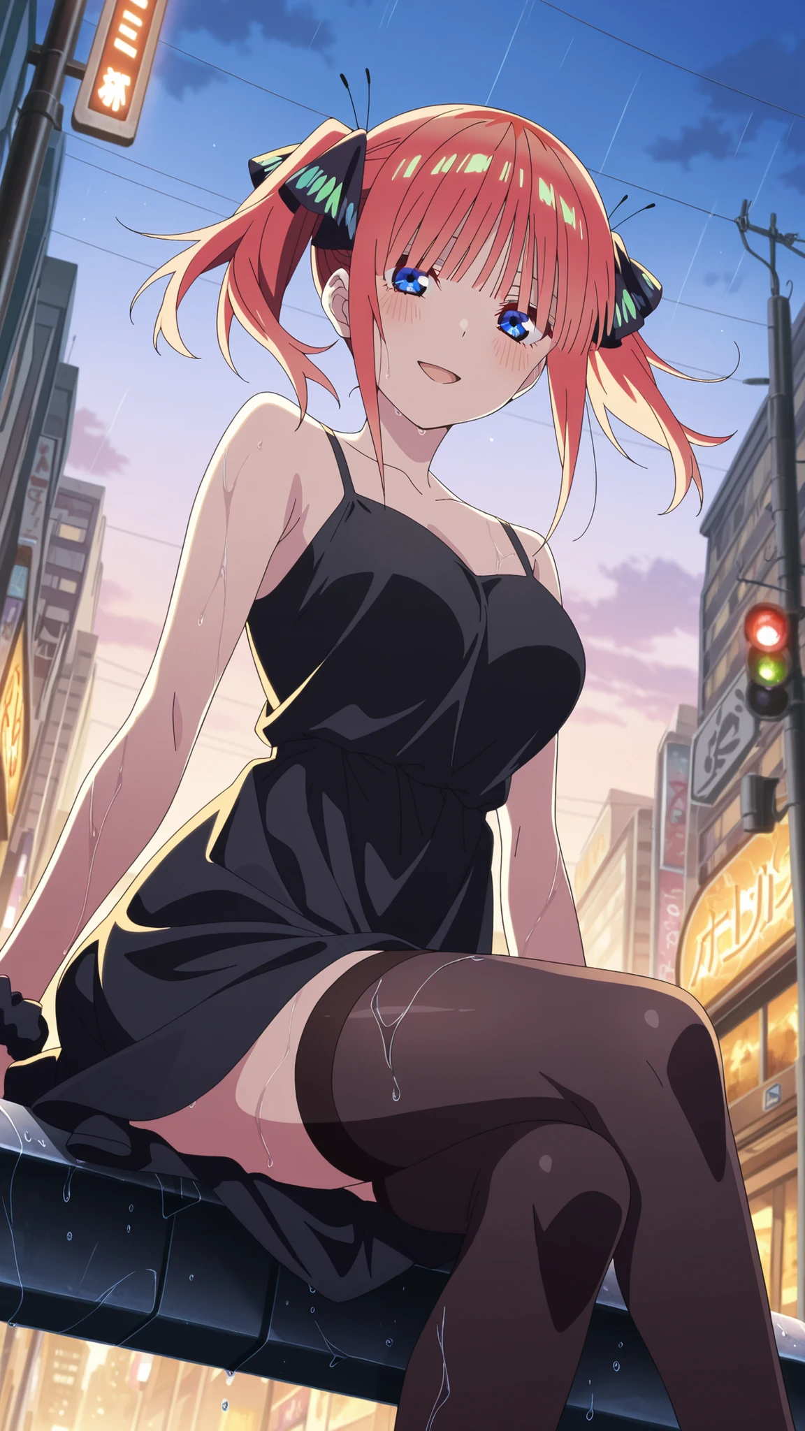 (super fine illustration:1.2),(masterpiece, 8k), (best quality, high quality:1.4), perfect anatomy, hyper detailed, ultra detailed,masterpiece background,beautiful detailed background, v8k wallpaper,perfect design,award-winning art,atmospheric,
BREAK, 1 beautiful girl, Solo,(Cute:1.5),(Chibi:0.8), (kawaii:1.5),(:0.5), BREAK, (girl, Cute, Cheerful, face, medium breasts:1.2),(Pink hair,disheveled short twin tails,tareme,Gold eyes:1.2),gleaming skin,Clear skin, cleavage of the breast,Beautiful , gleaming skin,Clear skin, Beautiful skin,( A smile:1.5),(best quality face),(Top quality glowing eyes),(The best smile,:D:1.45),
BREAK, (smile:1.1), detailed one-piece dress, mini skirt, BREAK, (Amusement park:1.2), (attractions, theme parks, roller coaster:1.2), (ferris wheel:1.2), (flower, fountain:1.2), (outdoor:1.2), beautiful detailed sky, dating, sunlight, beautiful lighting, volumetric lighting,
BREAK,wakame,wakame,wakame,(dynamic angle, from behind:1.5) ,
BREAK,(Blurry background:1.3),(absurderes, hight resolution, Super Detail Art),cel shading,Clear Color, Lonely optical effect, Beautiful pictures, Bright glow, mystic atmosphere,(Close-up of girl:1.1), Mystical light particle effect,manga influence, clean line drawings,