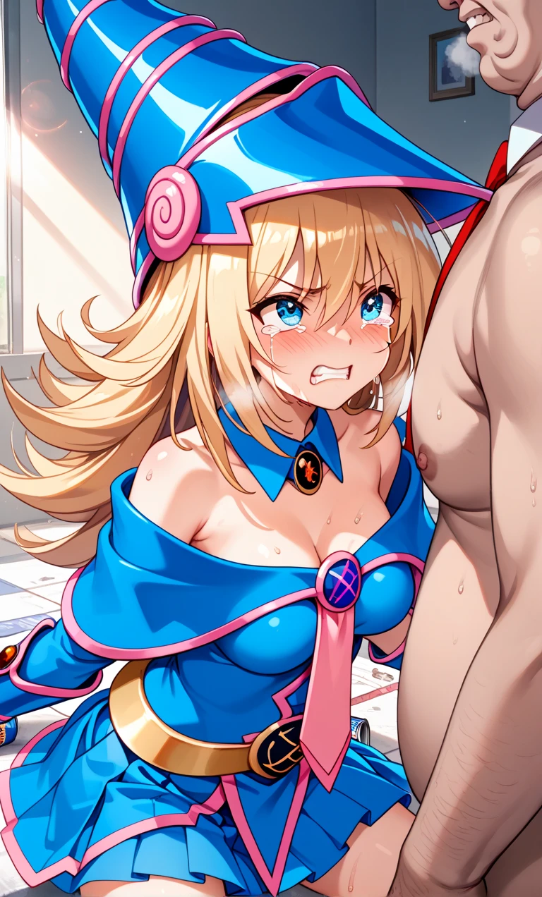  Black Magician Girl,Huge breasts,Thick thighs,Blonde,magic circle,Cute anime face,Green Eyes,Noise Reduction,(masterpiece:1.2), Highest quality, High resolution, ユニティ 8K 壁紙, (figure:0.8), (Beautiful fine details:1.6), Highly detailed face, Perfect lighting, Highly detailed CG, (Perfect hands, Perfect Anatomy),(masterpiece, Highest quality:1.2,8K),(Inserting a tentacle into the vagina)、Beautiful white skin,Sexy pose,Lewd face,Wet body,Nude,Climax,Humiliation play,Pregnancy Orgasm,Big Breasts,Erect nipples,rape,Uterine Fertilization Orgasm,Semen Pool,Breast enlargement,Spread your legs,Uterine expansion and foreign body insertion,Stain the body,Crush the uterus,Panting, rolling her eyes, writhing, fainting, rolling her eyes,A stunned face,Use as a urinal,Body spasms with pleasure,Massive cumshot 4,My heart is pounding,Tentacles penetrate the chest 2,Violating the body 1.4,Pierce the body,TentacleSEX1.2,Lewd face,連続Climaxアクメ妊娠,Falling into Pleasure,Blushing,Crying 1.8,痙攣潮噴きClimax1.3,Big nipples,Massage your chest,Tentacles crawling around the vagina 2,Convex nipples 2,Tentacle mating 1.2,Open your mouth,Long Tongue,Transformer 1.6,大勢の触手でPierce the body,Aaan 1.3