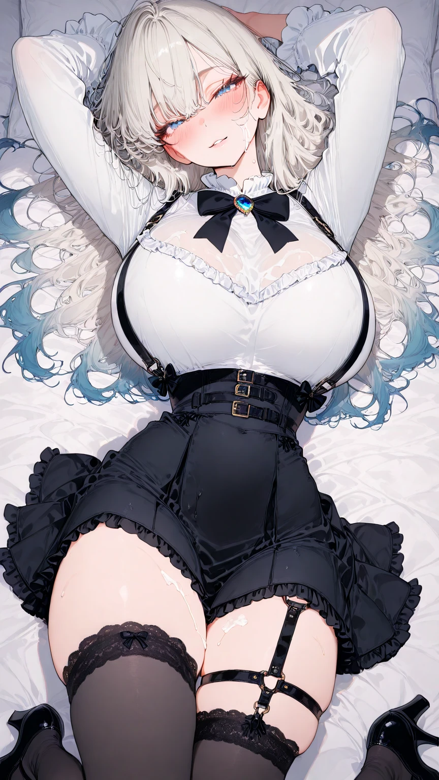 1 girl, the best, masterpiece, HD, (whole body), Symmetrical, alone, (whole body from head to toe), ((moro liberation front)), Slingshot bikini, unrealistic, (( camel toe)), ((((translucent bikini)))), ((((translucent)))), ((((transparent)))), (((transparent clothing))), whole body视图, Gaze towards the camera, ((Isometric pillow diagram)), ((dakimakura)), (Lying in bed),Physically based rendering, beautiful women, Perfect body, Smile, bedroom, Giant breast, barefoot, toe
