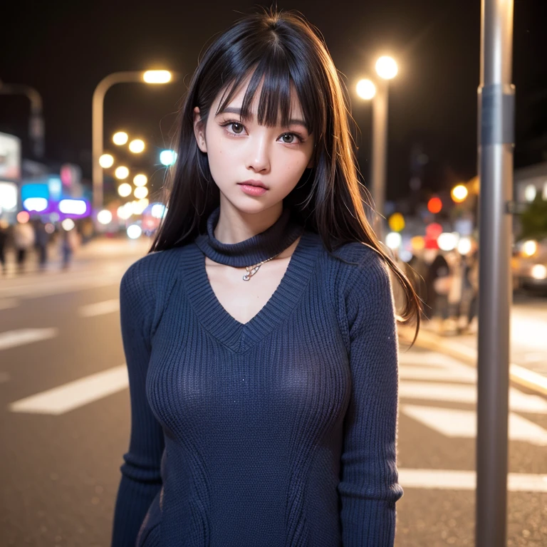 Random Pause, Mix 4, (8k, Original photo, Highest quality, masterpiece: 1.45), (Actual, Vibrant: 1.37), Skinny Japanese woman, One girl, charm, City view, night, rain, Wet, Professional Lighting, Photon Mapping, Radio City, Physically Based Rendering, Gradient black hair, Short Curly Hair, good looking, girl, The T-shirt is transparent,Torn clothes、 High resolution, 1080P, (Beautiful Face), (Detailed facial depiction), (Detailed description of the hand), (Detailed CG), Extreme light and shadow, Messy Hair, Lots of details, (exquisite features), (Highest quality photos), (Beautiful Eyes), Look in front of you, Thin clavicle,Tight suit