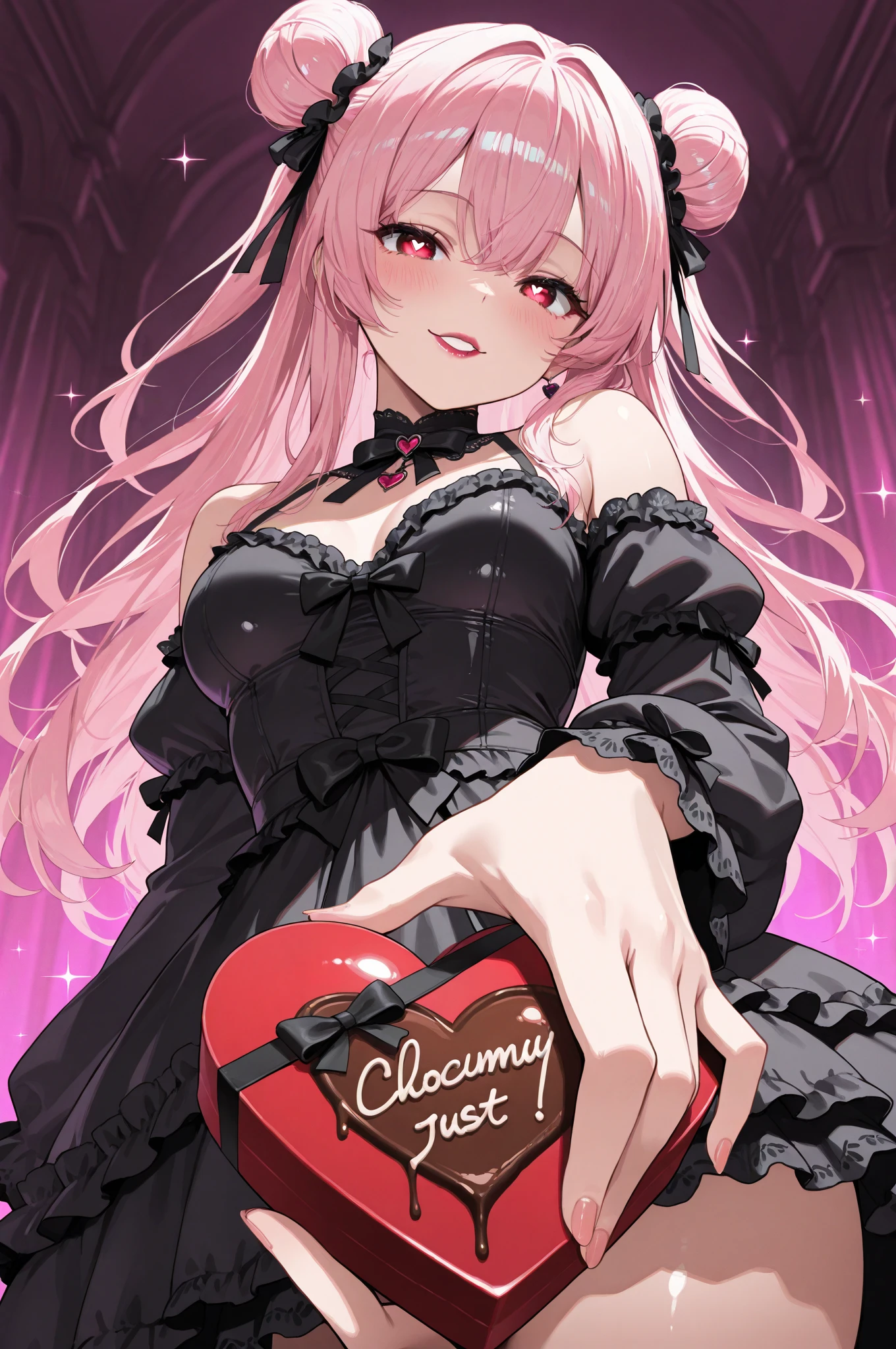 Sexy pretty girl, blonde hair, pastel red eyes,curly hair,dog ear, heart,ribbon,sexy gold dress, fellatio gesture,steam,girl trembling with sexual climaxmore