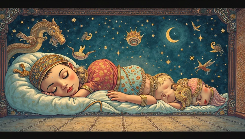 The Treasure of the Imagination
Upon opening the treasure, Laura found something more valuable than gold coins or shiny jewelry. The treasure was a special box that contained the essence of the imagination. The Golden Fairy explained to Laura that imagination is the key to creating a world full of dreams and adventures. With the box of imagination, Laura was able to return home, but now she knew that she could always return to the Dream Realm whenever she wanted.