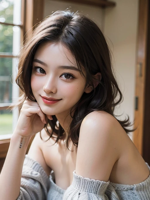 ((1 Ultimate Beauty))、mature、Beautiful Face、Brown eyes、Detailed lips, Beautiful eyes in every detail, double eyelid, Long eyelashes、(Huge breasts), (curve), Lips parted, Beautiful teeth alignment, blush, Captivating Gaze、Captivating smile, (brunette hair up), (Sexy short silk dress with perfect fit), Futomomo, Sexy pose, Detailed background, background: (Celebrity Mansions)、Realistic background and accessories、((Cowboy Shot))、(Advanced Depth of Field)、((masterpiece))、((Highest quality))、reality、Realistic、High resolution、Super detailed、reality lighting, reality