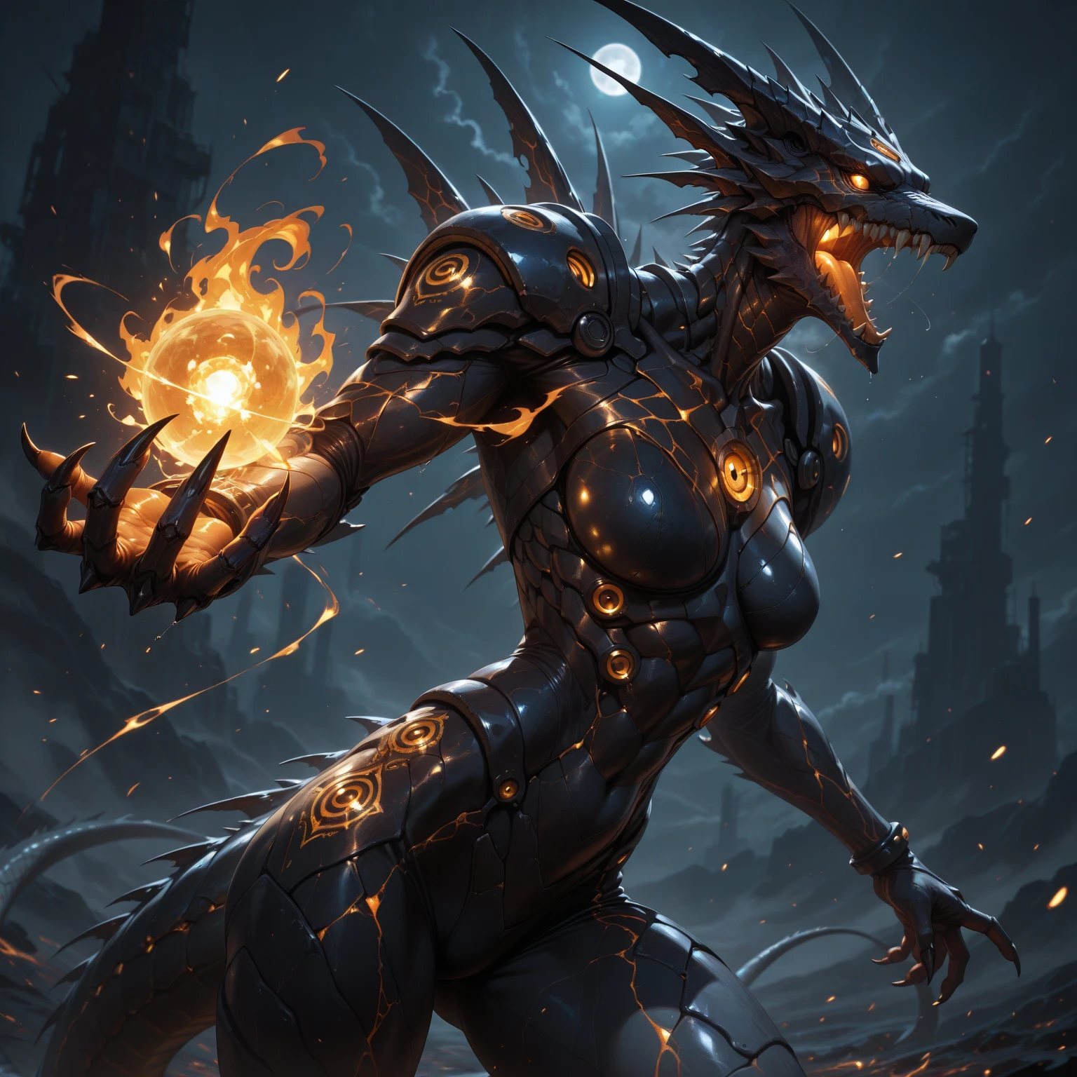 masterpiece, best quality, (extremely detailed CG unity 8k wallpaper), (best quality), (best illustration), (best shadow), absurdres, realistic lighting, (Abyss), beautiful detailed glow, art by PeterMohrBacher,
