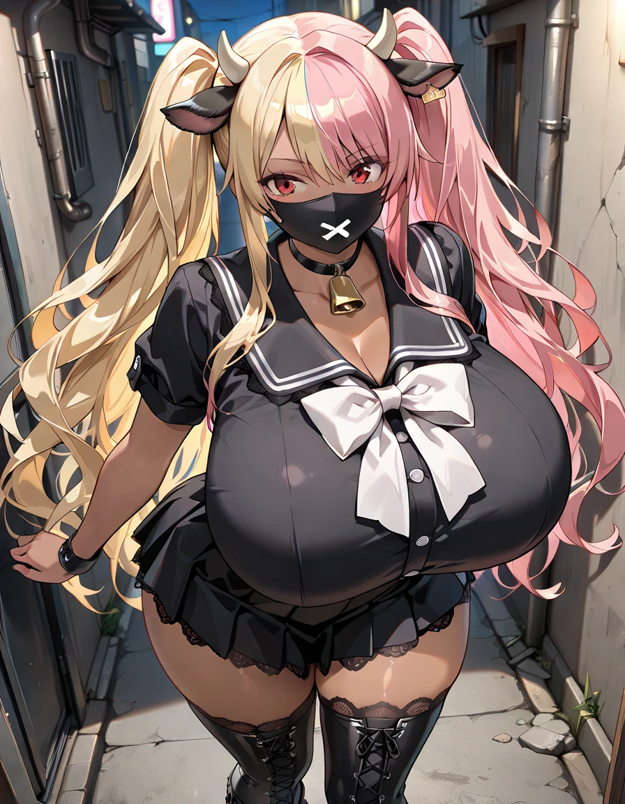 Gynecological examination table, handcuffs, leg cuffs, blindfold, collar, Highest quality, shape, Very detailed, In detail, High resolution, 8k wallpaper, Perfect dynamic composition, Beautiful details,  Natural Lip, Cute underwear revealed, restrained , Big Breasts, Cleavage, She is detained、 He has a look on his face that makes him feel like he&#39;s really feeling it.., A masterpiece of the whole body, car ears,