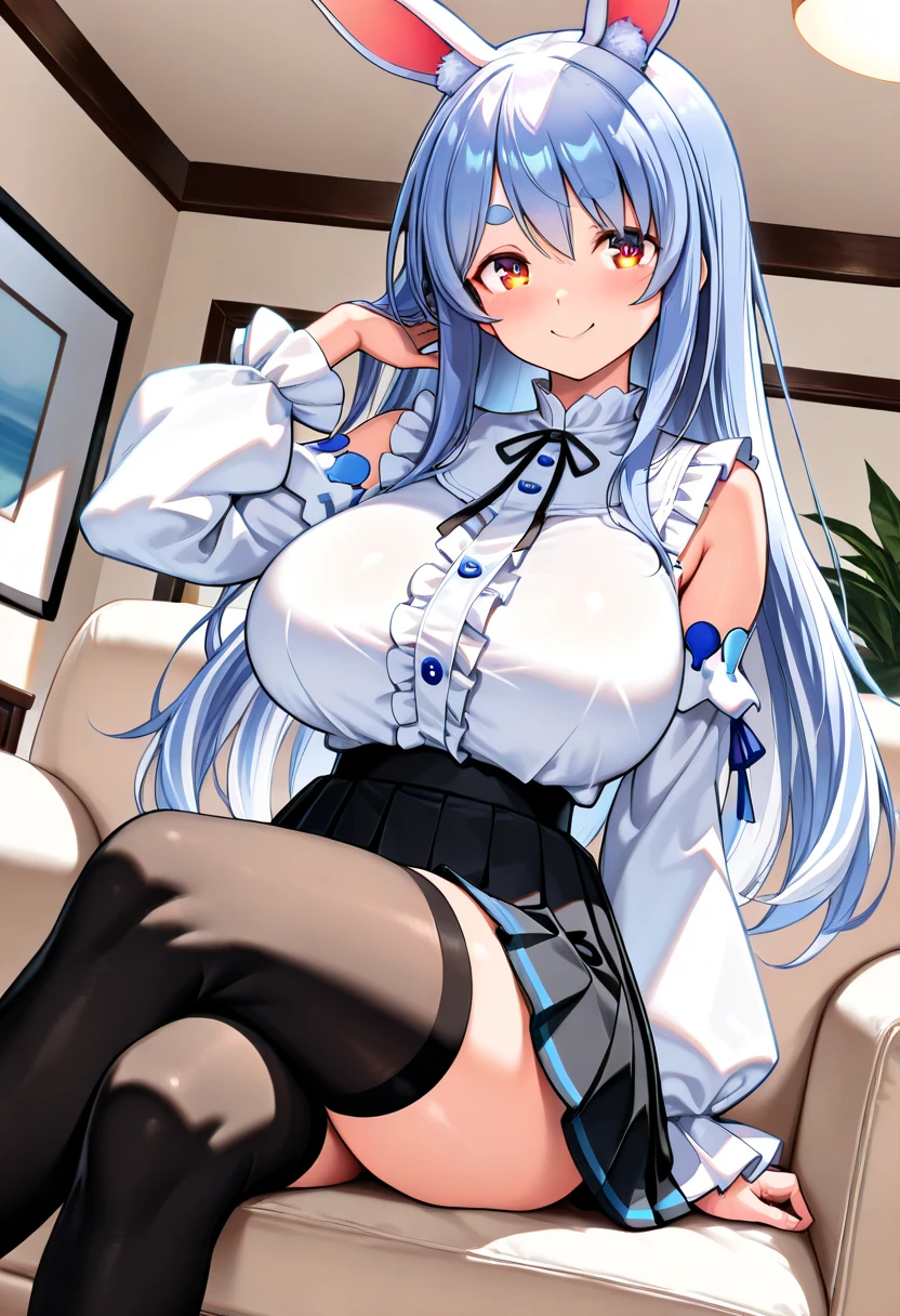 (((Little girl,))) (((child,))) loli bodies,nsfw,((shifty, cat ear headphones blue shirt sailor collar white skirt wrist cuffs socks sneakers,)),((solo girl)),((Perfect body,))((Super beautiful,))((High quality,)), (sweaty,) (wet all over,) blush, steam,((gigantic breast,nipple)),(glaring shyly,tears,crying),collar,(((missionary style,penis in pussy))),nsfw,Sweaty body,lovejuice dripping from crotch,((,Thigh-high socks,)),((wet all over)),in hotel room,pov, Looking at Viewer,collar, gigantic breast,(wet and sweat glossy body), (half open eyes),cowboy shot,((lie down the bed,))cum dropping pussy,spread legs,open crotch,open mouth,tongue out,sexual ecstasy,