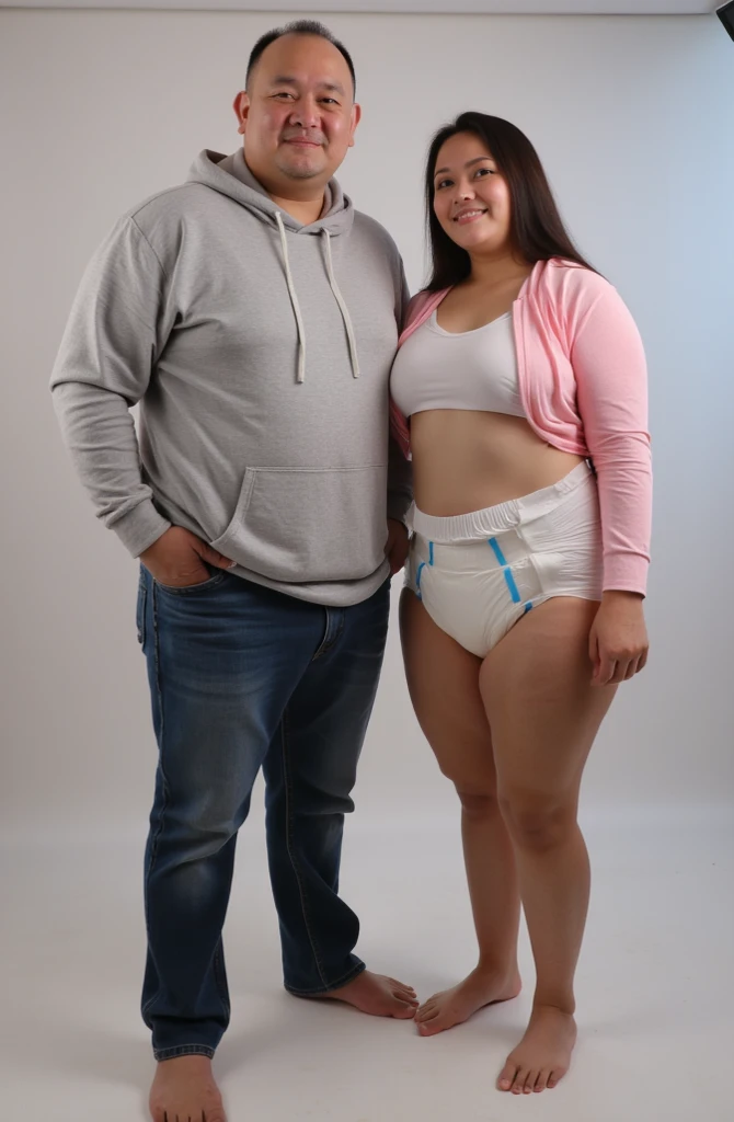 Display nsfw, portrait of two people in love, ((12 years old)) pregnant millie bobby brown and an old fat man ((posing together)), sexy outfit, white pantyhose,
(lovers), different hair color, hdr, sordid atmosphere, cinematic, dimmed colors, dark shot, muted colors, film grainy, lut, insane details, intricate details, hyperdetailed, a sexy lolita and her daddy in love with each other, real love, passion, slutty teen, age difference, background confederate flag on a wall