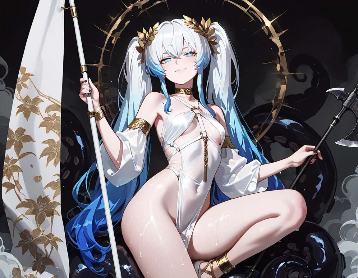 A naked girl