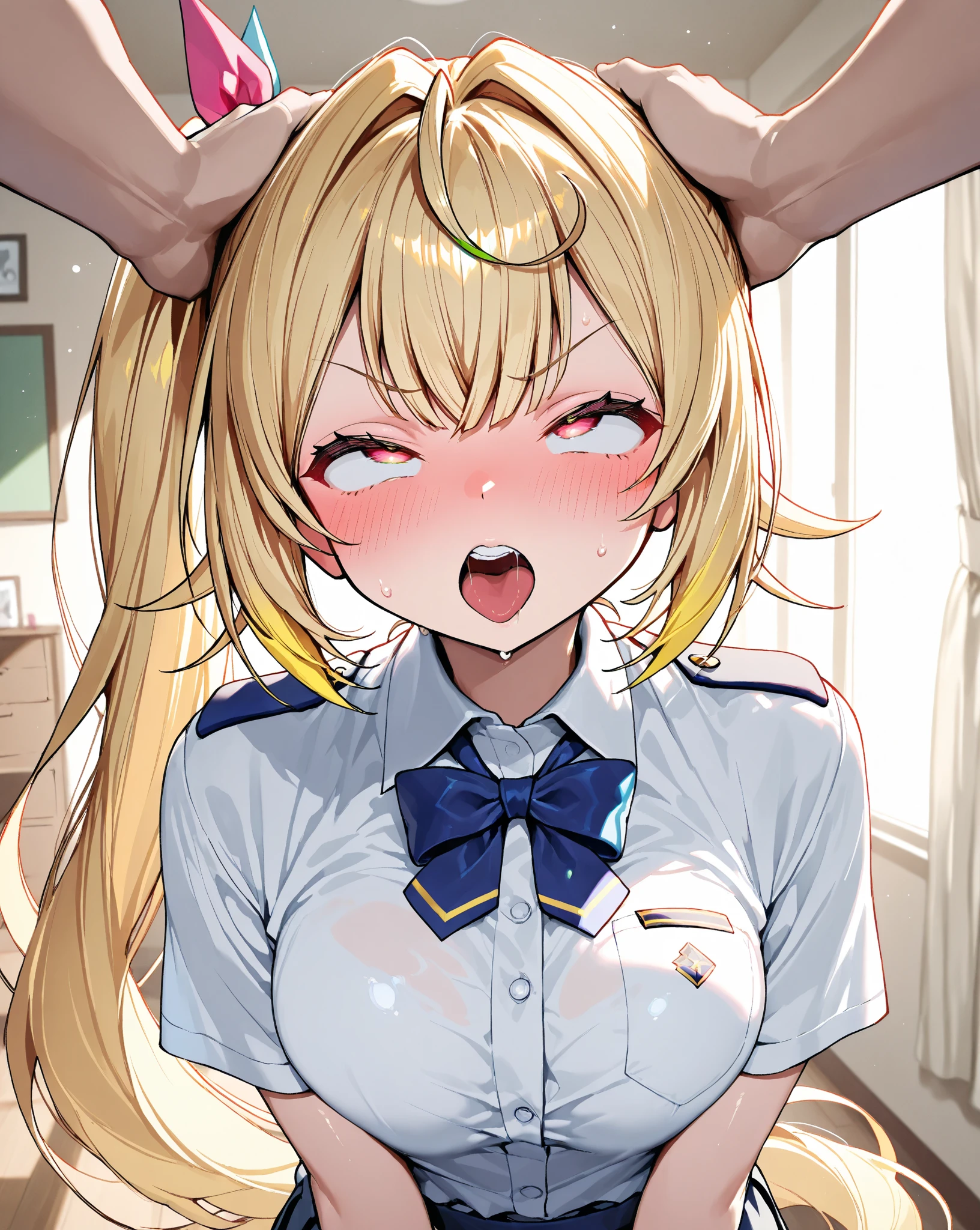 ((masterpiece, best quality)), high resolution,ultra detailed, detailed background,8k,16k,perfect lighting,detailed beautiful eyes,perfect pussy,1girl,nsfw,embarrassed,blush,look at viewer,show off pussy,pussy juice,clitoris,aroused,in heat,saliva trail,(ahegao,rolling eyes,screaming,trembling,female orgasm, bondage,forced orgasm,ball gag,nude:1.4),(from below:1.2), (pov:1.4),(from front:1.2),tear,stick tongue out,squatting,fisheye lens,1boy,1penis,(vaginal,sex,hetero:1.4),penis in vagina,half-closed eyes, (steam,sweat:1.2),boy on girl,face to face,squatting,cum in vagina,,(flat chest,child_body,hook,chibi,hat, long hair,blonde hair,twintails,yellow eyes,fur trim,coat,jacket,black gloves,long sleeves,black shorts,knee pads, black footwear,,kawaii,skinny,anime style),forest house,down town