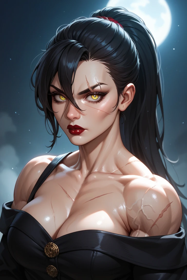 tired black hair yellow eyes pale skin muscular girl toned body large breasts embarrassed huge muscles tired tired dark atmosphere dark atmosphere dark atmosphere dark atmosphere dark atmosphere dark atmosphere dark atmosphere dark atmosphere dark atmosphere dark atmosphere dark atmosphere dark atmosphere