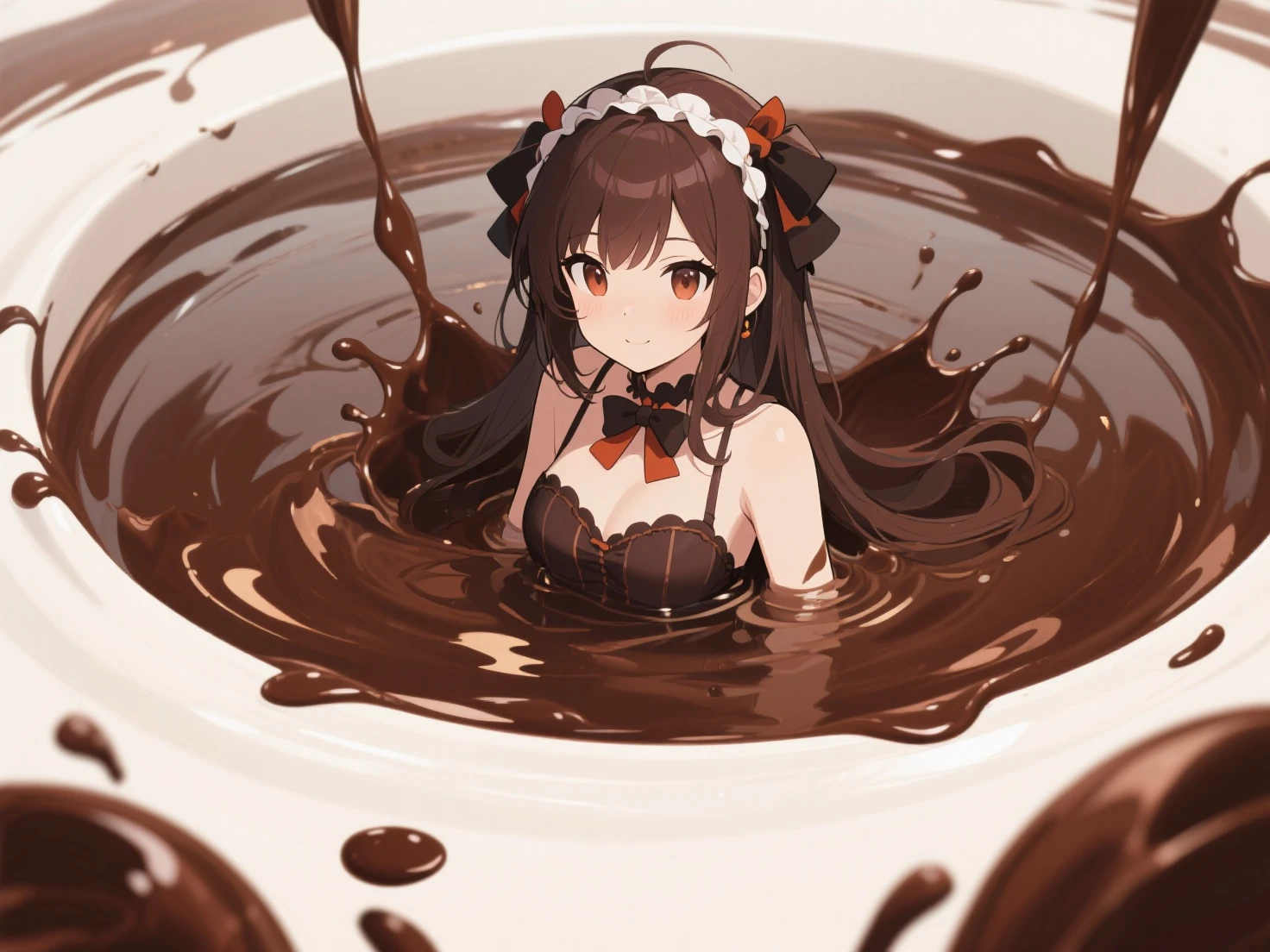 Chocolate baby, concept art, 4k