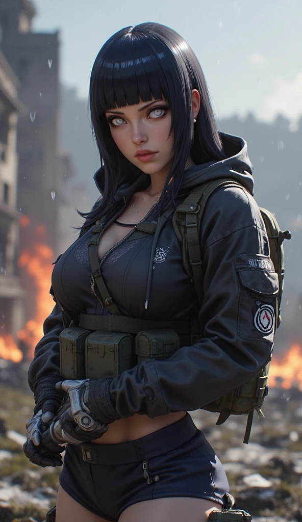 Caveira, realista, cinza, desgastada, com letras russas na testa,