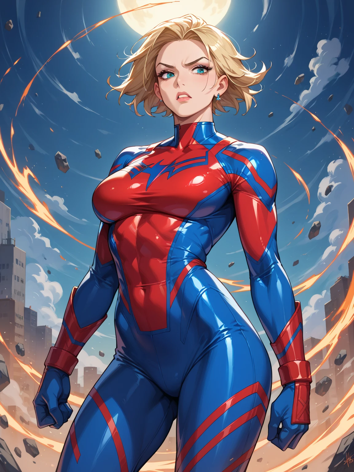 Cameron Diaz、Marvel Comics Movie Poster, Very beautiful, Movies about Spiderman, sexy, whole body, I'm wearing a skirt、Premiere date, Poster、belly buttonを突き出す、new york、She's wearing a torn Spider-Man suit,The suit is torn、Wearing a skirt、 Red and black color scheme,dynamic、masterpiece、highest quality、Ultra-detailed、Very detailed、A delicate and beautiful shine、超A high resolution、Cinematic,Break,Breakdrop,(Torn clothes:1.5), (Wet clothes:1.4), Bare shoulders,Real Rain,Wet Hair,belly button、Exposing Skin、Showing off her sexy shoulders