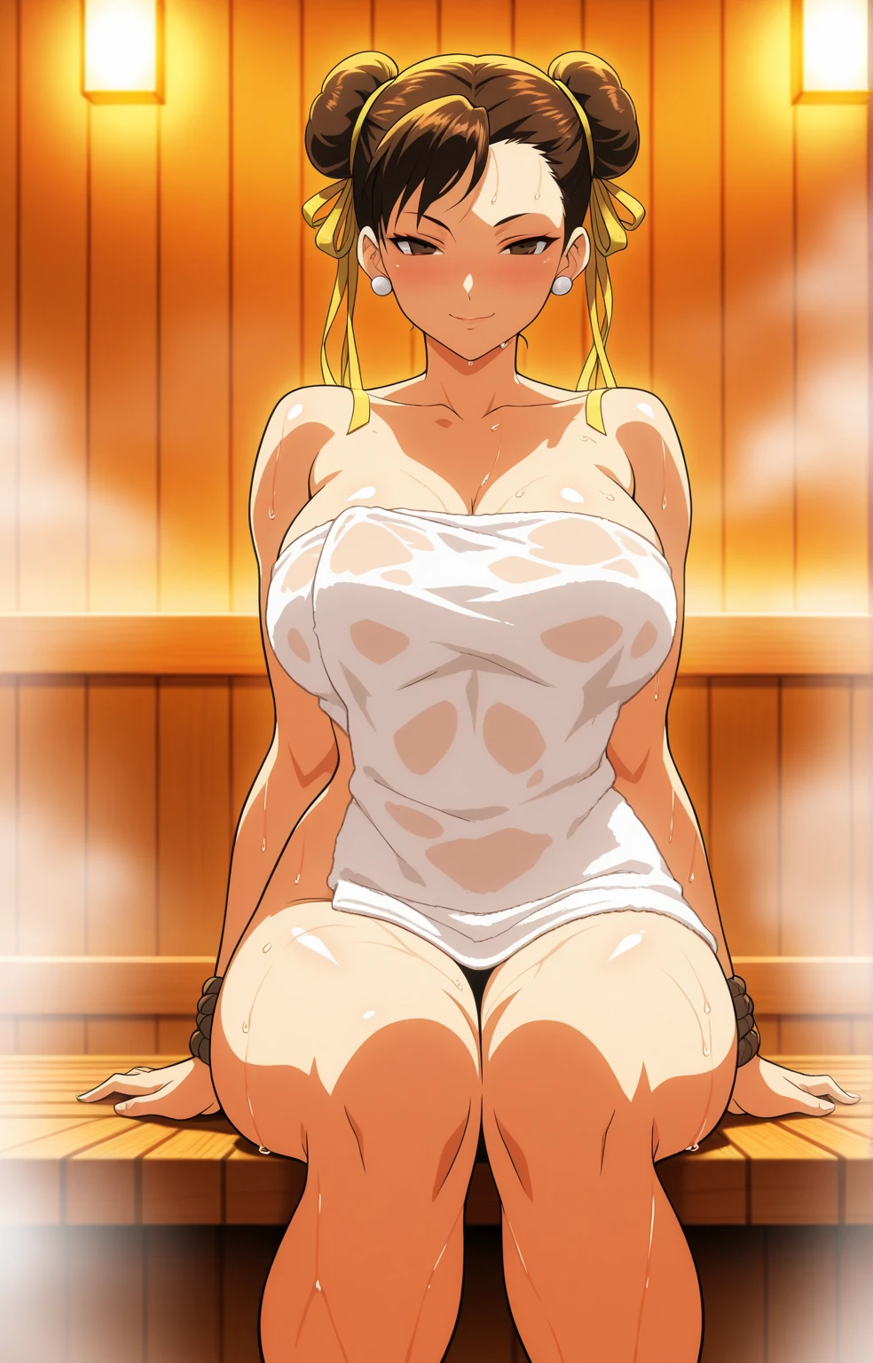 masutepiece, Detailed, Best Quality, Beautiful Girl, Shackles, stock, Troubled face, big pool (prison), blonde sexy girl 1girl in, marin kitagawa character, blonde female, Blunt bangs, Big breasts, Amused expression, Looking at Viewer, big butt, mature body, very big , dark pink eyes, erotic pose, big butt, full body picture, hard nipples, fully naked, topless, cute pose, perfect detailed tits, detailed vagina, detailed anus, detailed nipples, blonde dye pink hair, cute pose, full body picture, super ultra small bikini thong