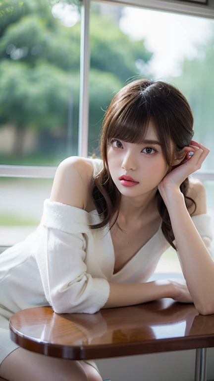 (8k, RAW Photo, Best Picture Quality, Masterpiece:1.2), (Realistic, Photorealistic:1.37), Natural, Ultra High Quality, Super Detail, Super Fine, Fine Skin, Sharp Focus, Bokeh, Glossy, Depth of Field, Shiny Hair, Shiny Skin BREAK 1 woman, Japanese, milf, (30yo:1.5 ), smooth skin, no makeup, long hair, (light brown hair:1.2), black eyes, shiny eyes,T-shirt,looking away,
BREAK
(down blouse:1.6), ((nipples, nsfw):0.7), (small breasts:1.1), (woman sitting in bleachers at baseball stadium:1.5), (top view:1.5), (baseball stadium spectator seat:1.4), (perfect anatomy:1.4) BREAK
