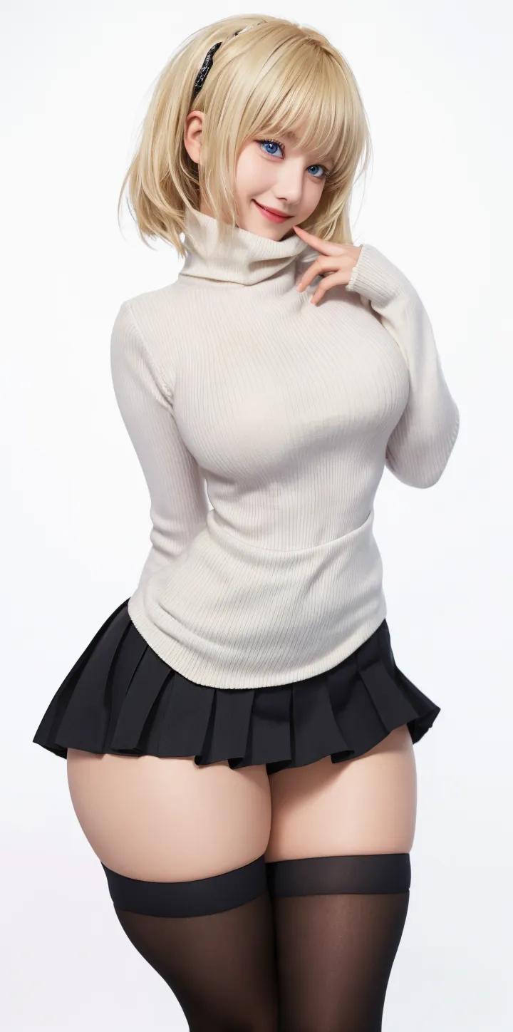 ((masterpiece, high quality, 最high quality, 8k, wallpaper, Thin line drawing, Very detailed, Absurd)), One girl, Korean Pop Stars, Knee socks, mini skirt, High heels, Mesh Top,, Clean hands, Camel Toe、Nipples are visible、Around town、short hair